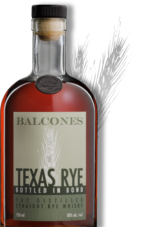 Balcones Texas Rye Bottled in Bond