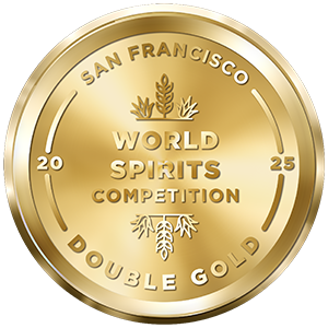 2025 San Francisco World Spirits Competition Double Gold Medal