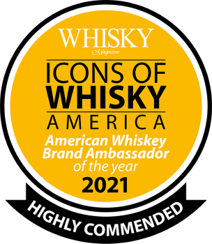 2021 Icons of Whiksy American Whiksy Brand Ambassador of the Year Medal