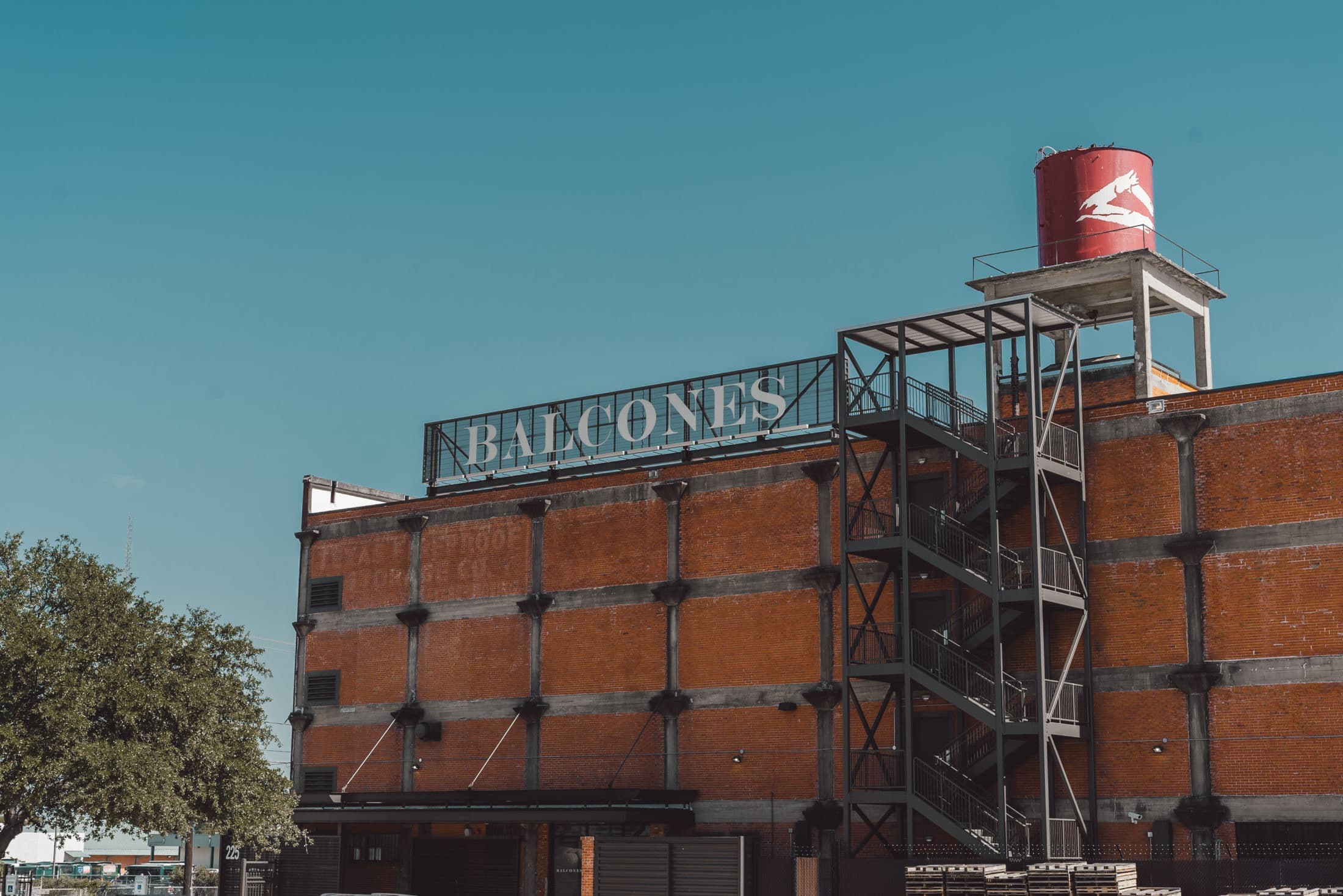 Outside of Balcones distillery