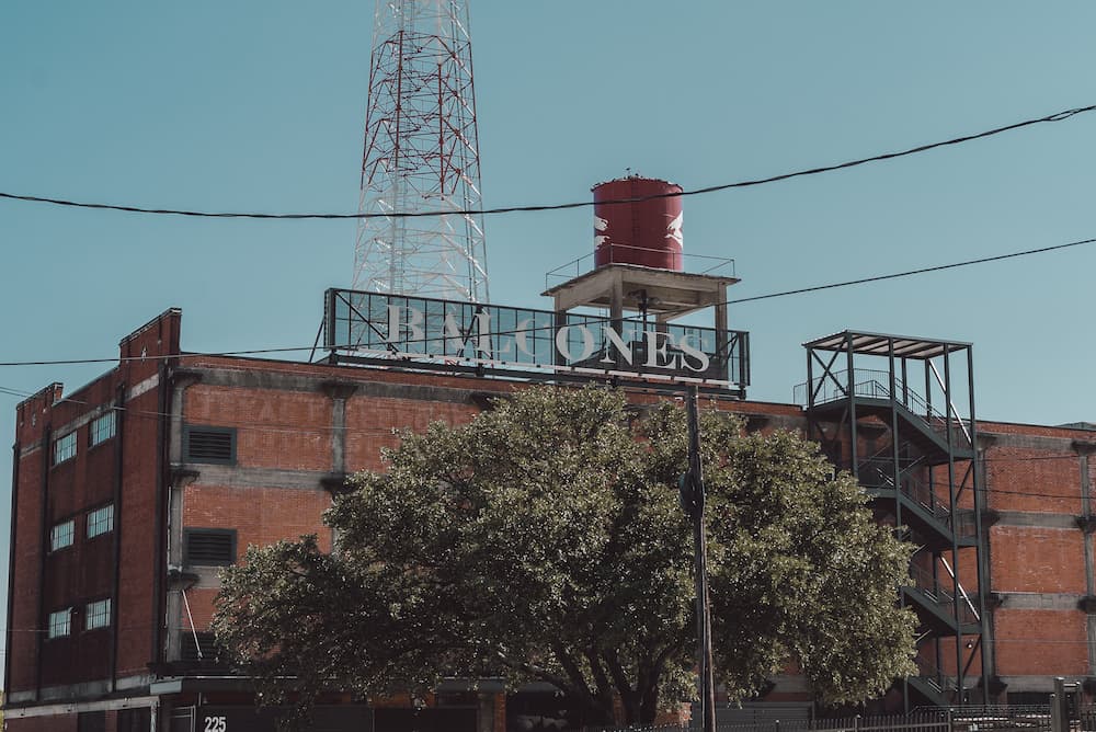 Outside of Balcones distillery