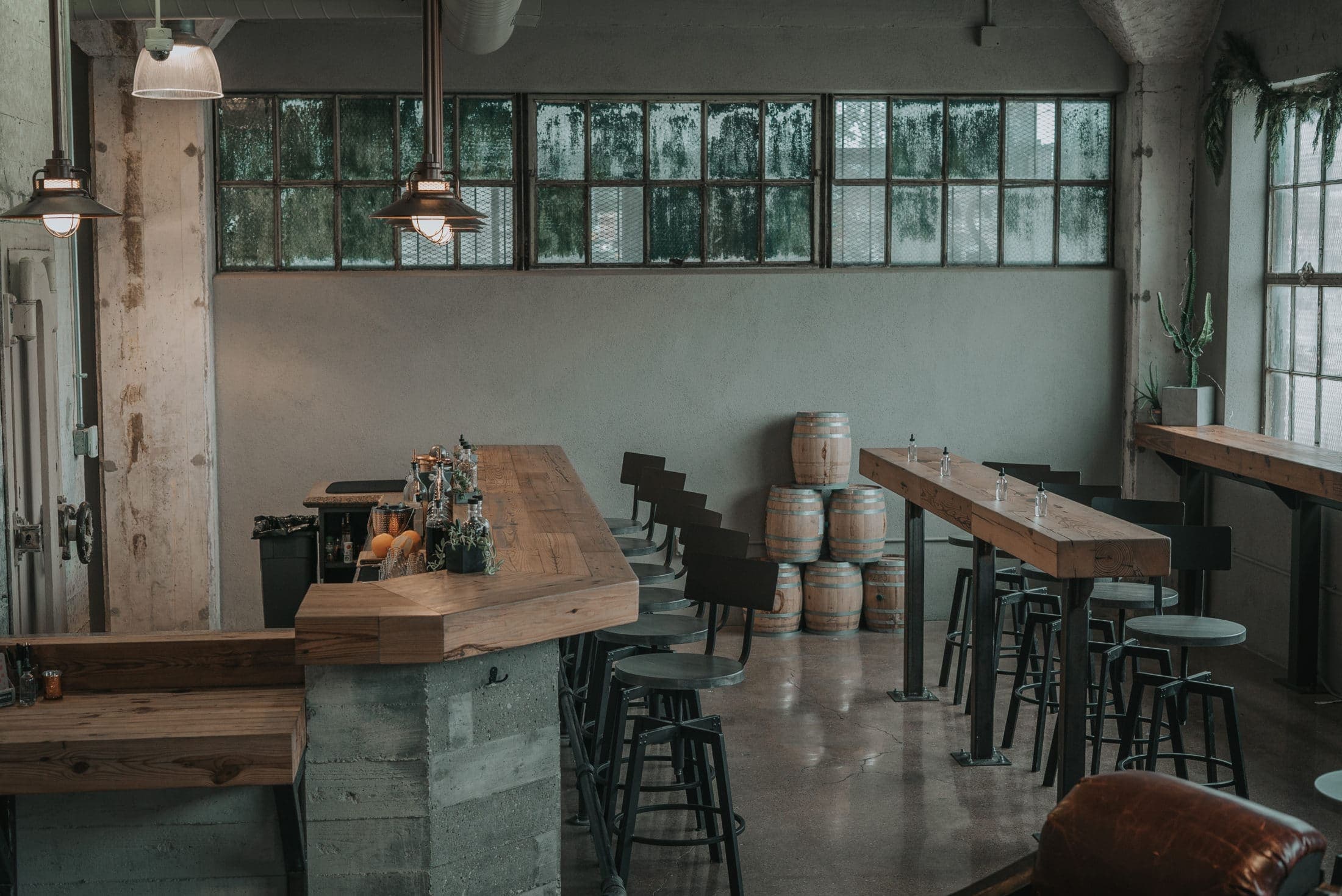 Balcones distillery tasting room