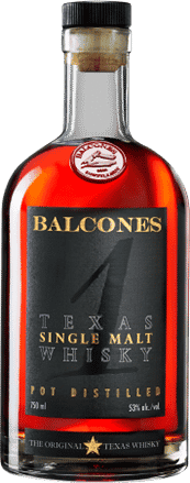 Bottle of Blacones Texas 1 Single Malt